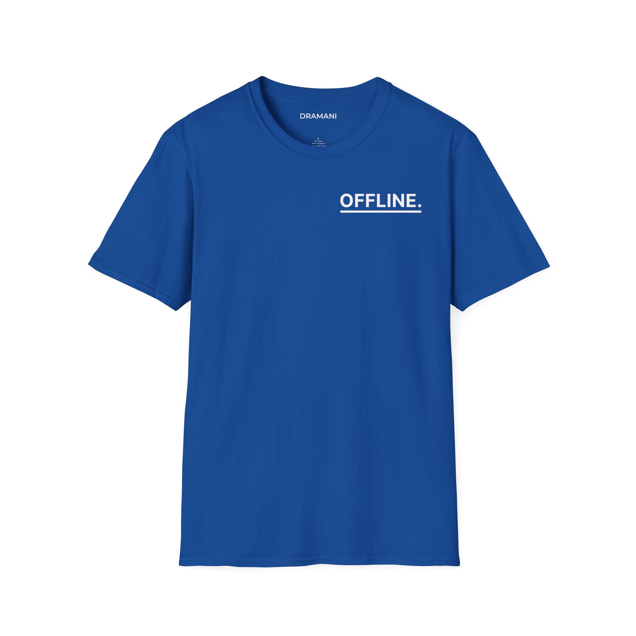 OFFLINE Graphic T-Shirt | Minimal Text Tee | Digital Detox Streetwear