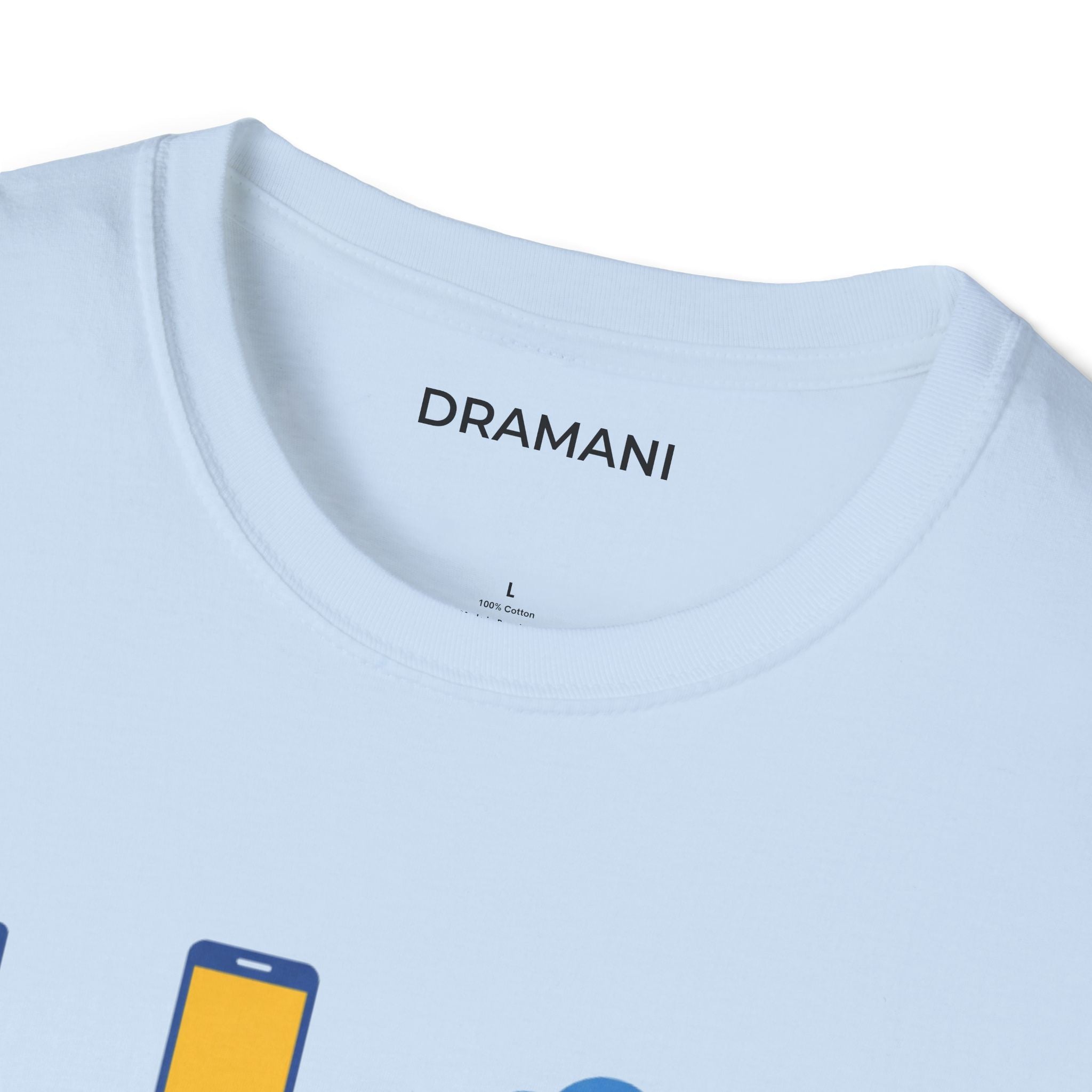 Tech Icons Graphic T-Shirt | Digital Lifestyle Tee | Minimal Technology Design