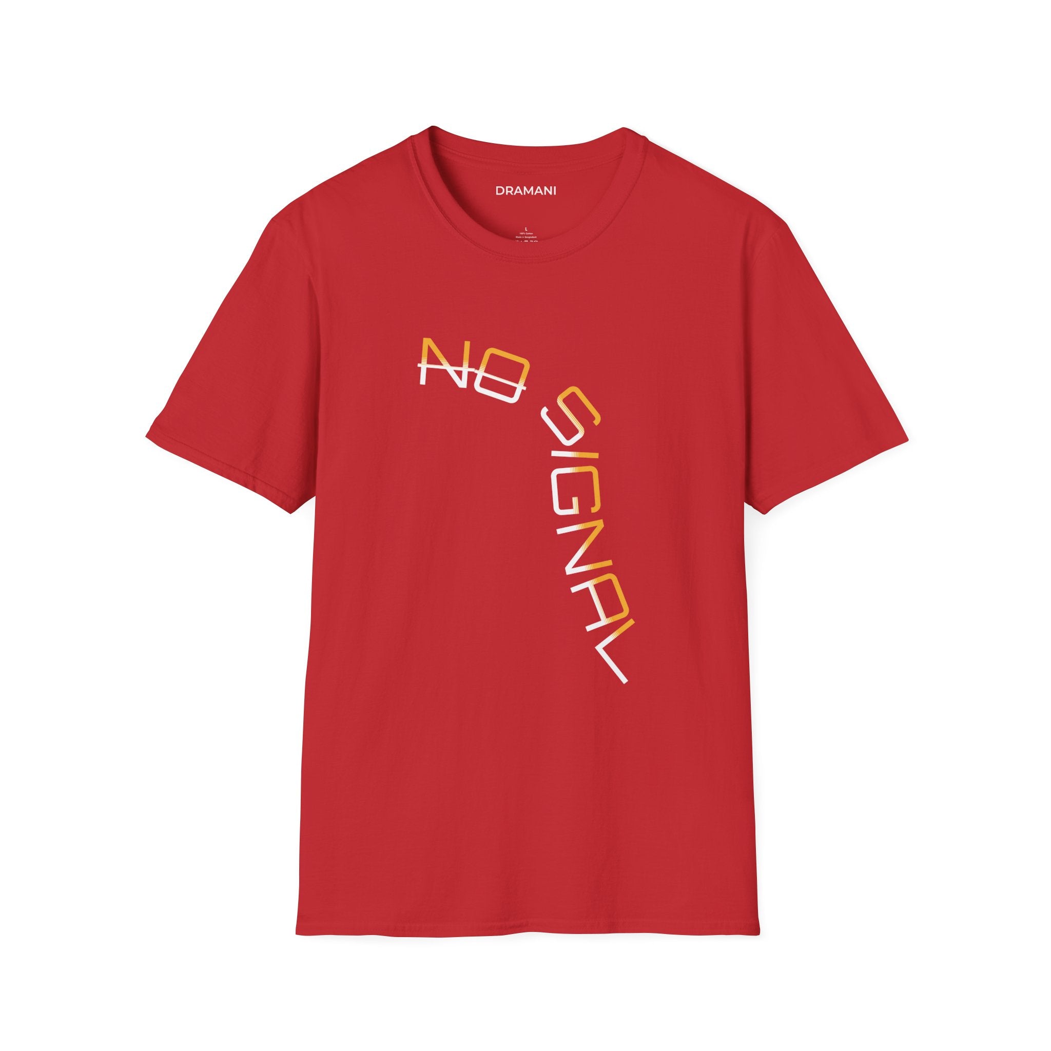 No Signal Graphic T-Shirt | Minimal Tech Statement Tee | Off Grid Streetwear