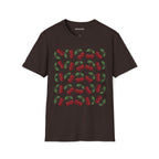 Cherry Pattern Graphic T-Shirt | Aesthetic Fruit Print Tee | Minimal Cute Streetwear