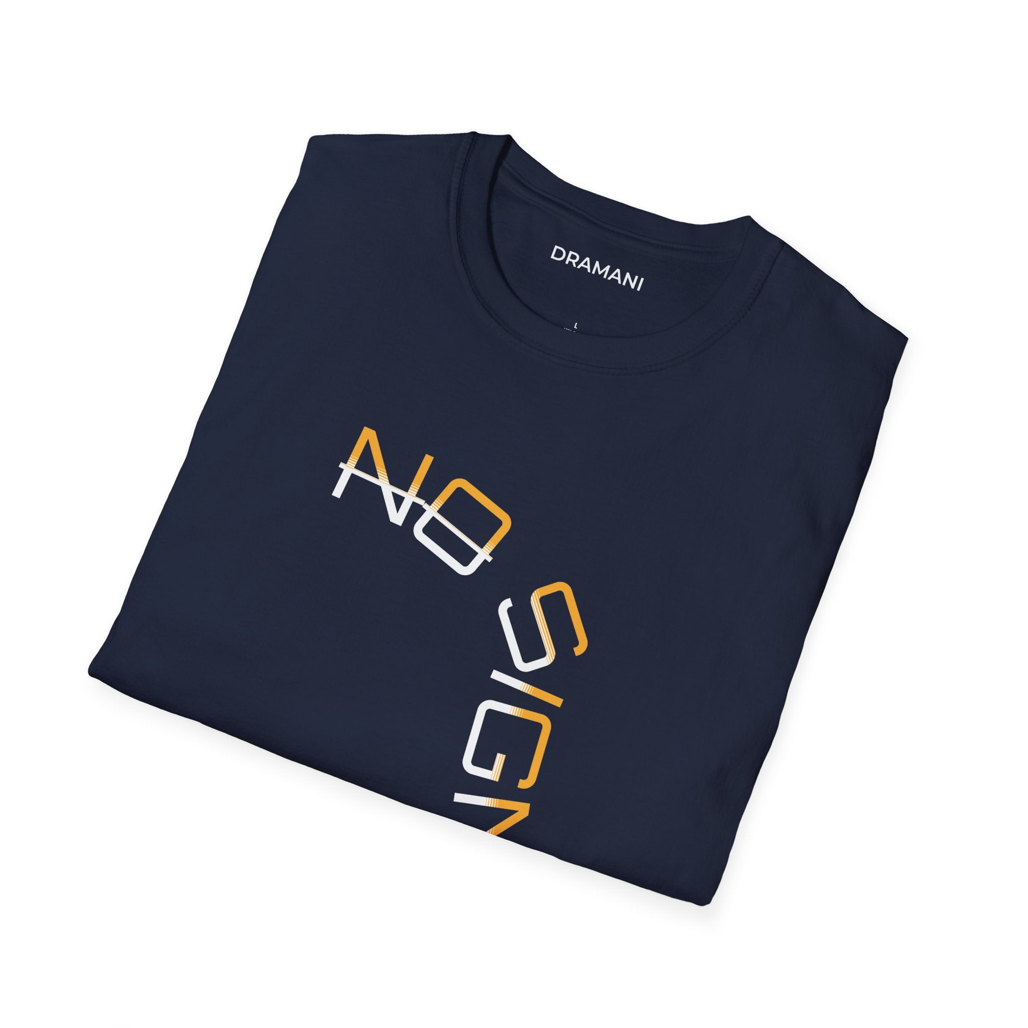 No Signal Graphic T-Shirt | Minimal Tech Statement Tee | Off Grid Streetwear