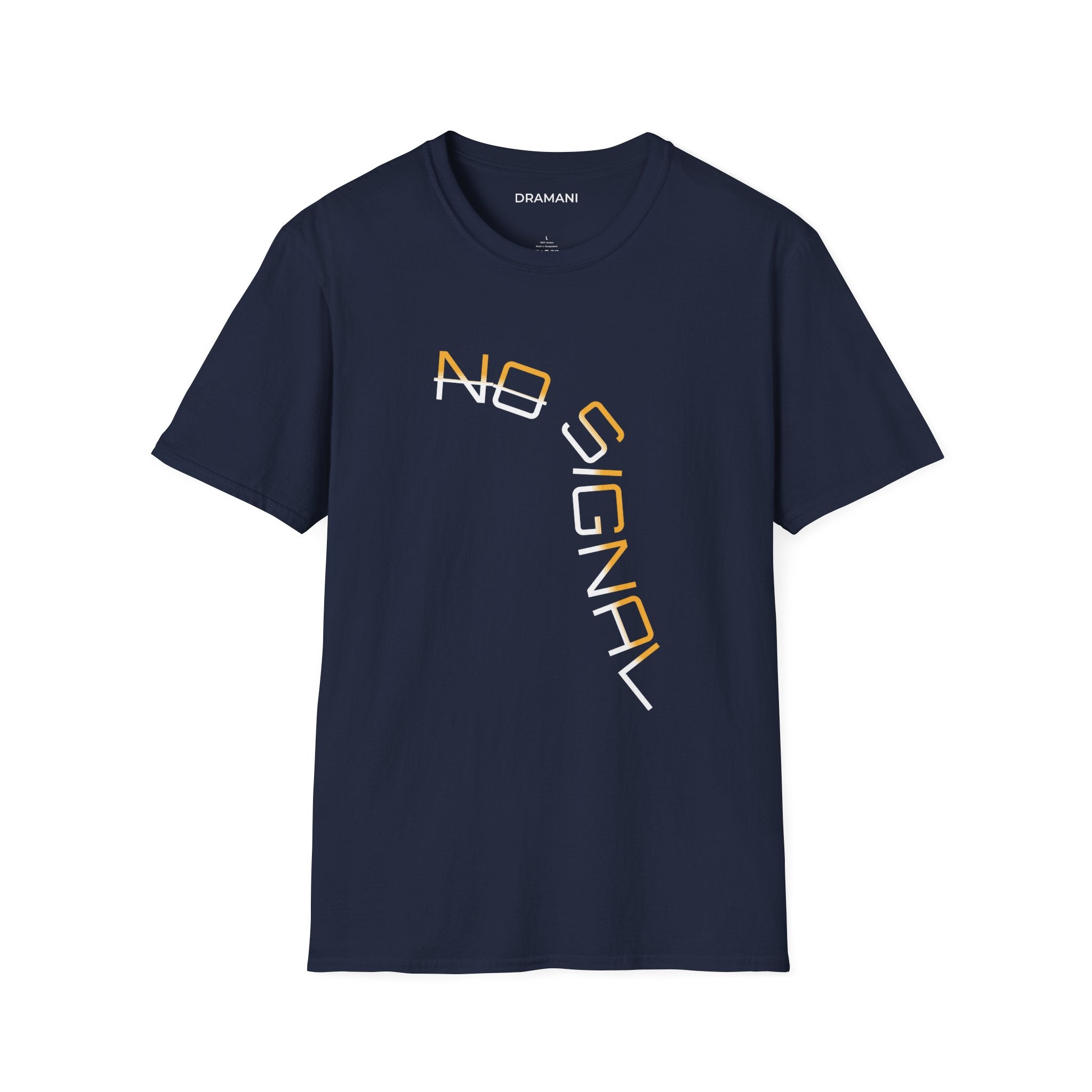 No Signal Graphic T-Shirt | Minimal Tech Statement Tee | Off Grid Streetwear