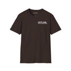 OFFLINE Graphic T-Shirt | Minimal Text Tee | Digital Detox Streetwear