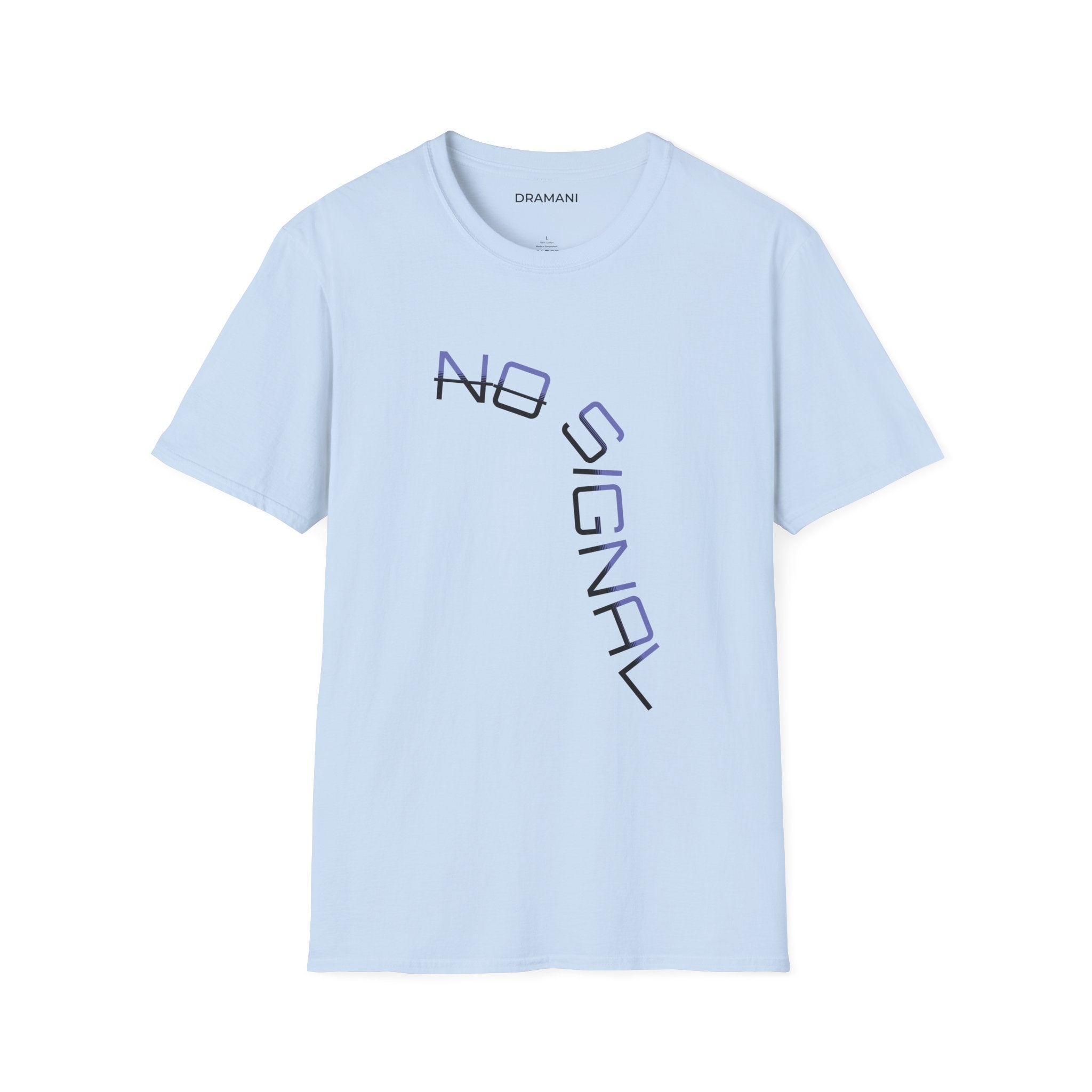 No Signal Graphic T-Shirt | Minimal Tech Statement Tee | Off Grid Streetwear