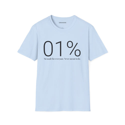 01% minimal motivational graphic t-shirt