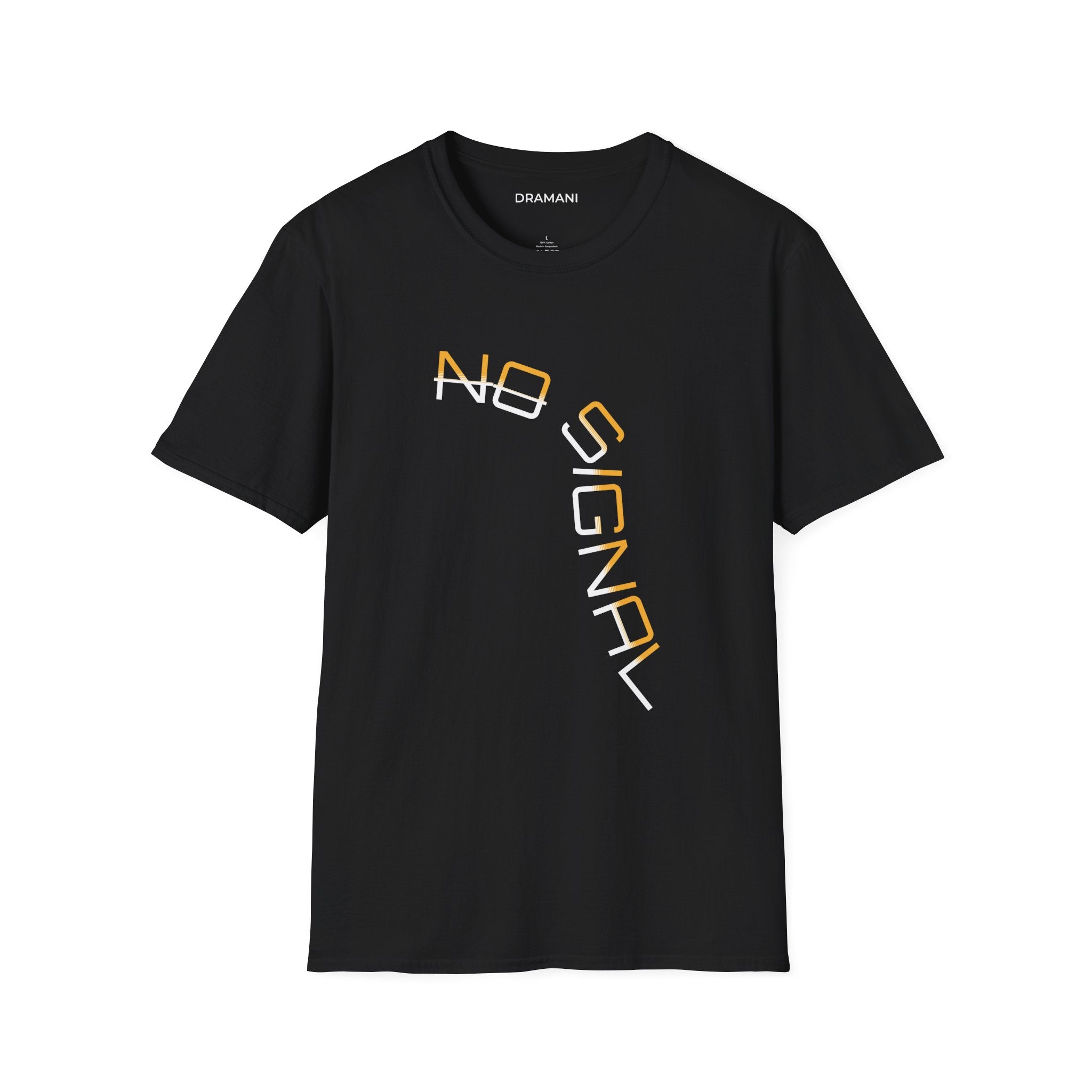 No Signal Graphic T-Shirt | Minimal Tech Statement Tee | Off Grid Streetwear
