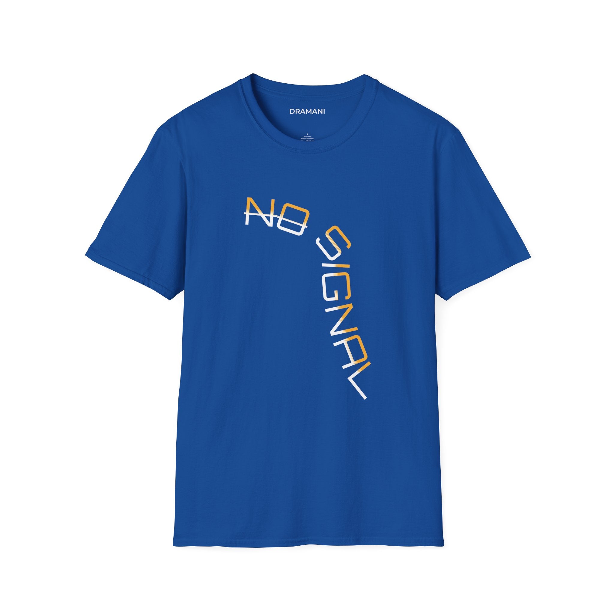 No Signal Graphic T-Shirt | Minimal Tech Statement Tee | Off Grid Streetwear