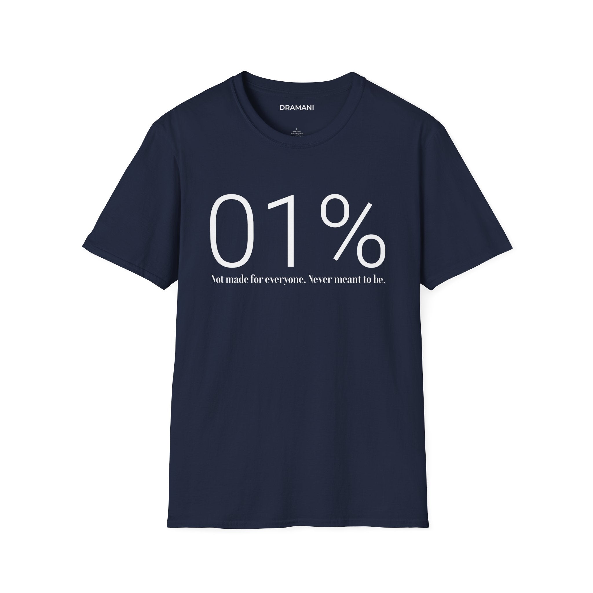 01% Graphic T-Shirt | Minimal Exclusive Statement Tee